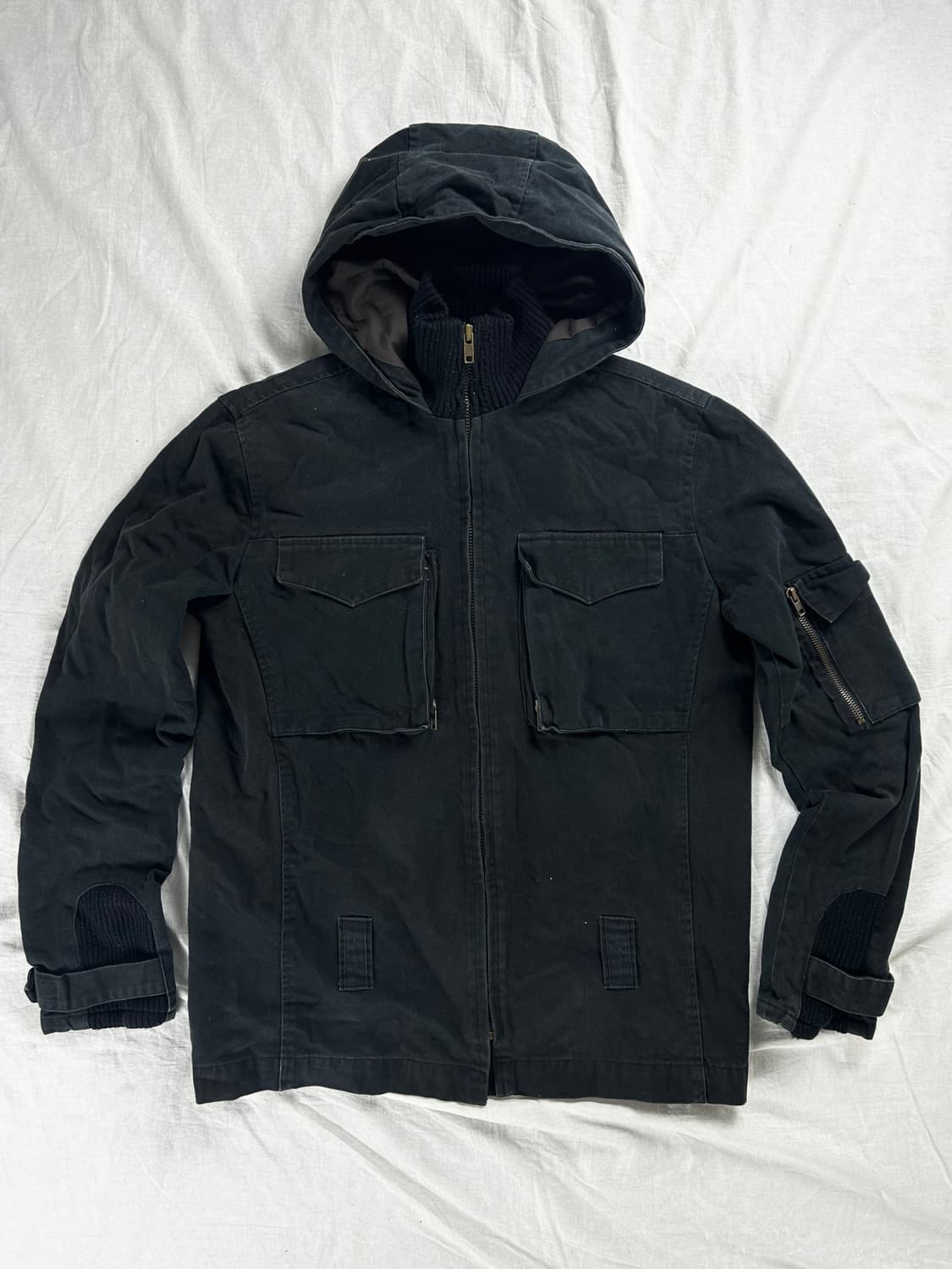 Dolce & Gabbana 블랙 후드 자켓 상품이미지1