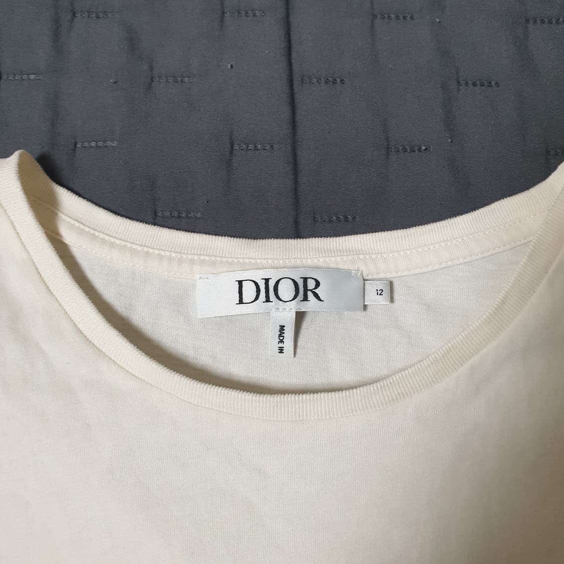 디올 크롭 반팔티 상품이미지3