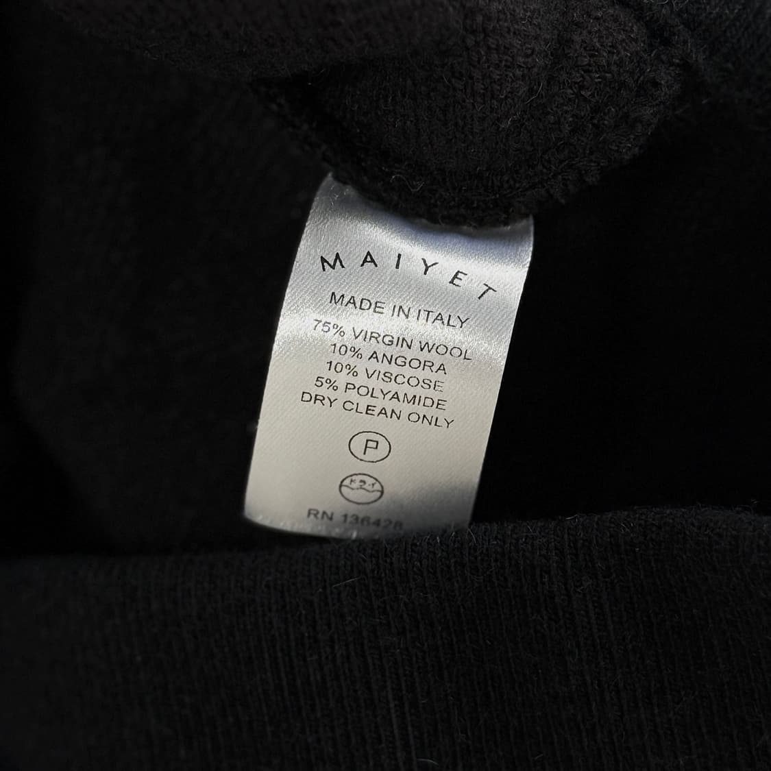 마이예 MAIYET 앙고라 울 집업 가디건 상품이미지3