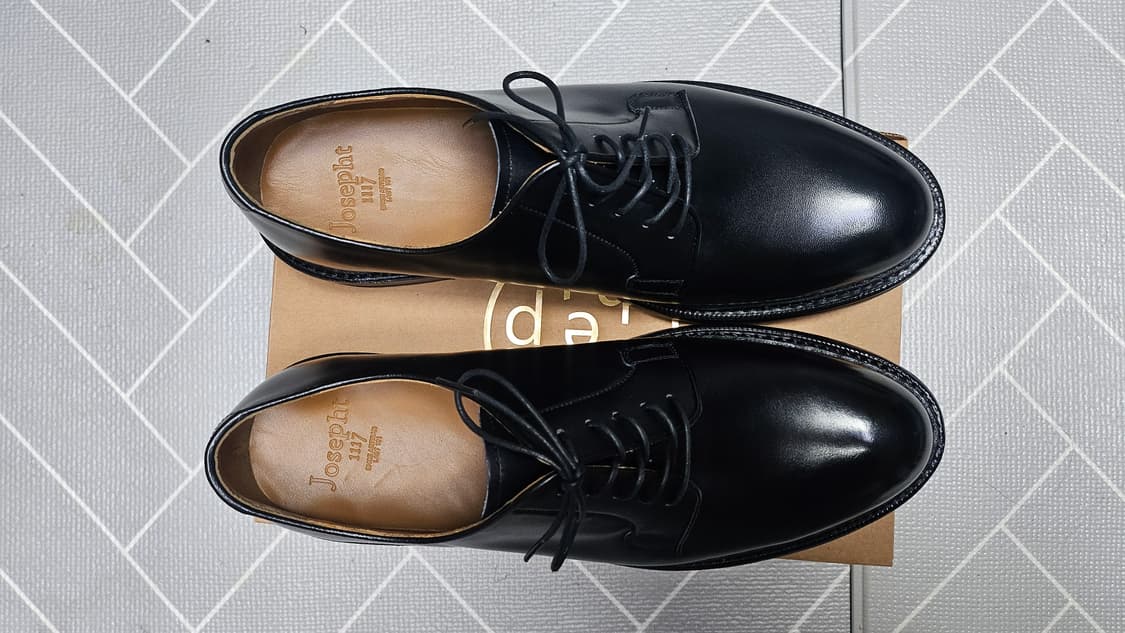 조셉트101 285 더비슈즈 새상품 미착용 상품이미지3