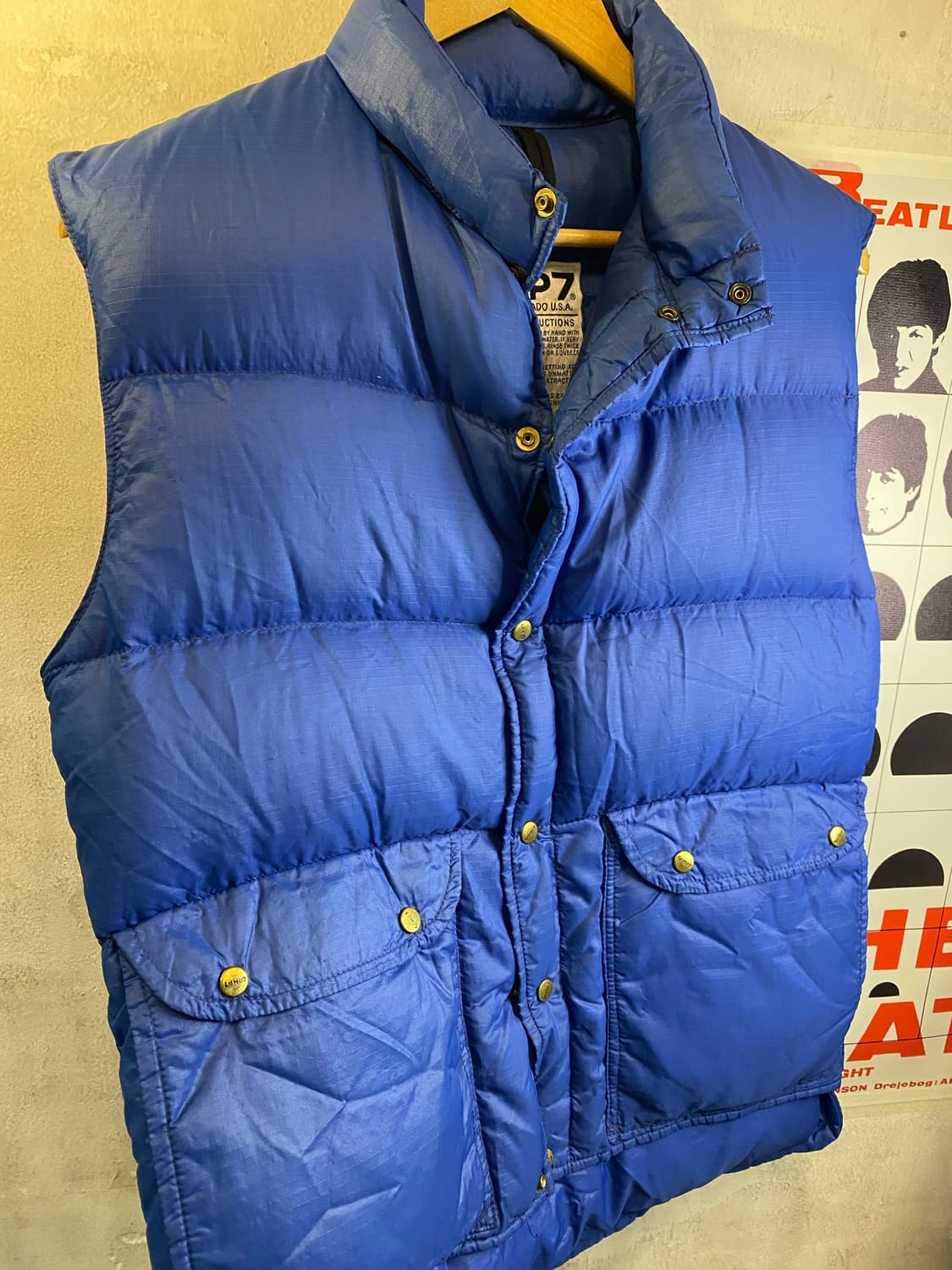 USA CAMP7 덕다운  패딩조끼 M 상품이미지2