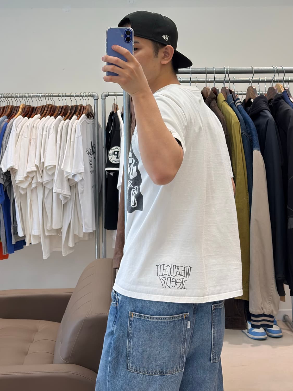 스투시 왓츄 니드 반팔 티셔츠 상품이미지8