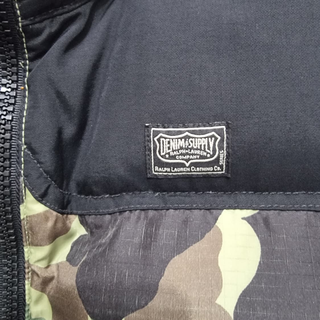 DENIM&SUPPLY 랄프로렌 카모 패딩 조끼 M 상품이미지2