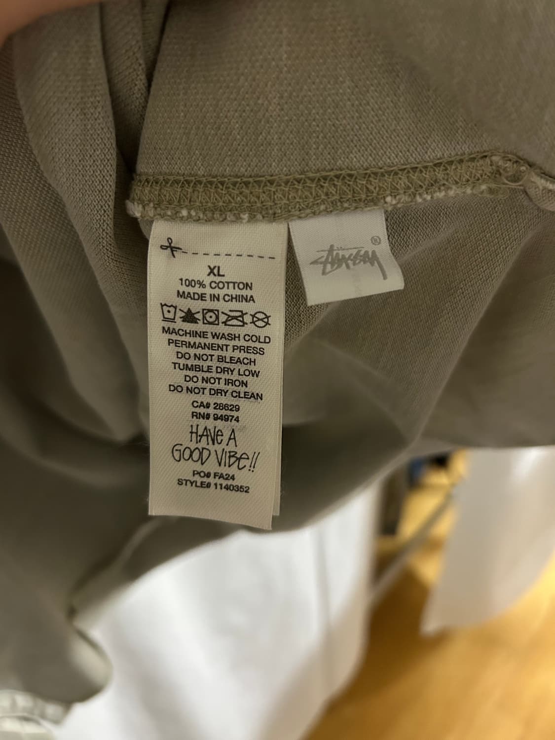 스투시 피그먼트 다잉 롱슬리브 상품이미지3