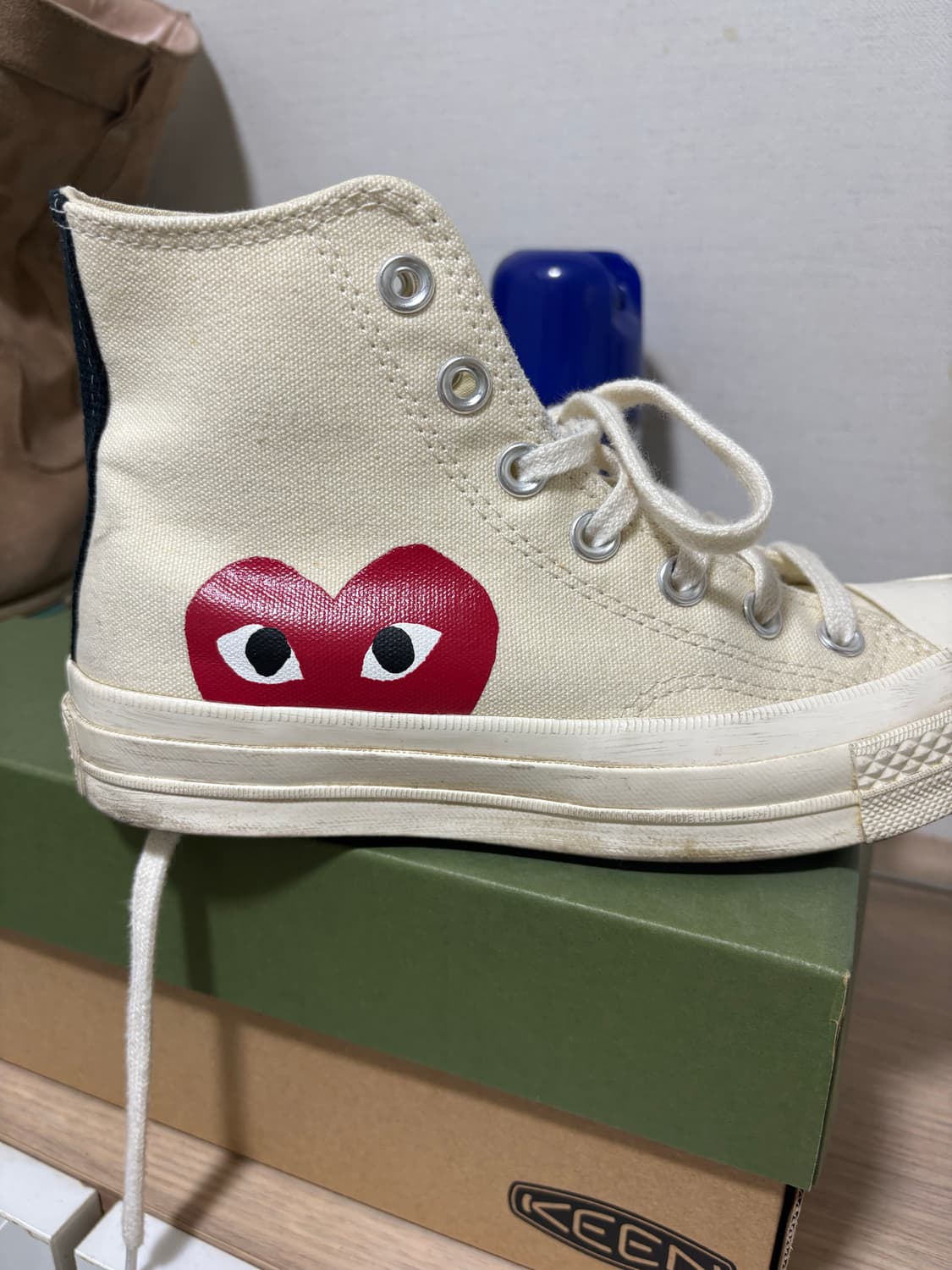 컨버스하이 꼼데 상품이미지2