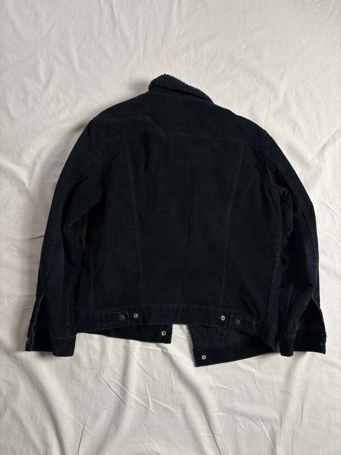 Levis 리바이스 블랙 쉐르파 자켓 M 상품이미지2