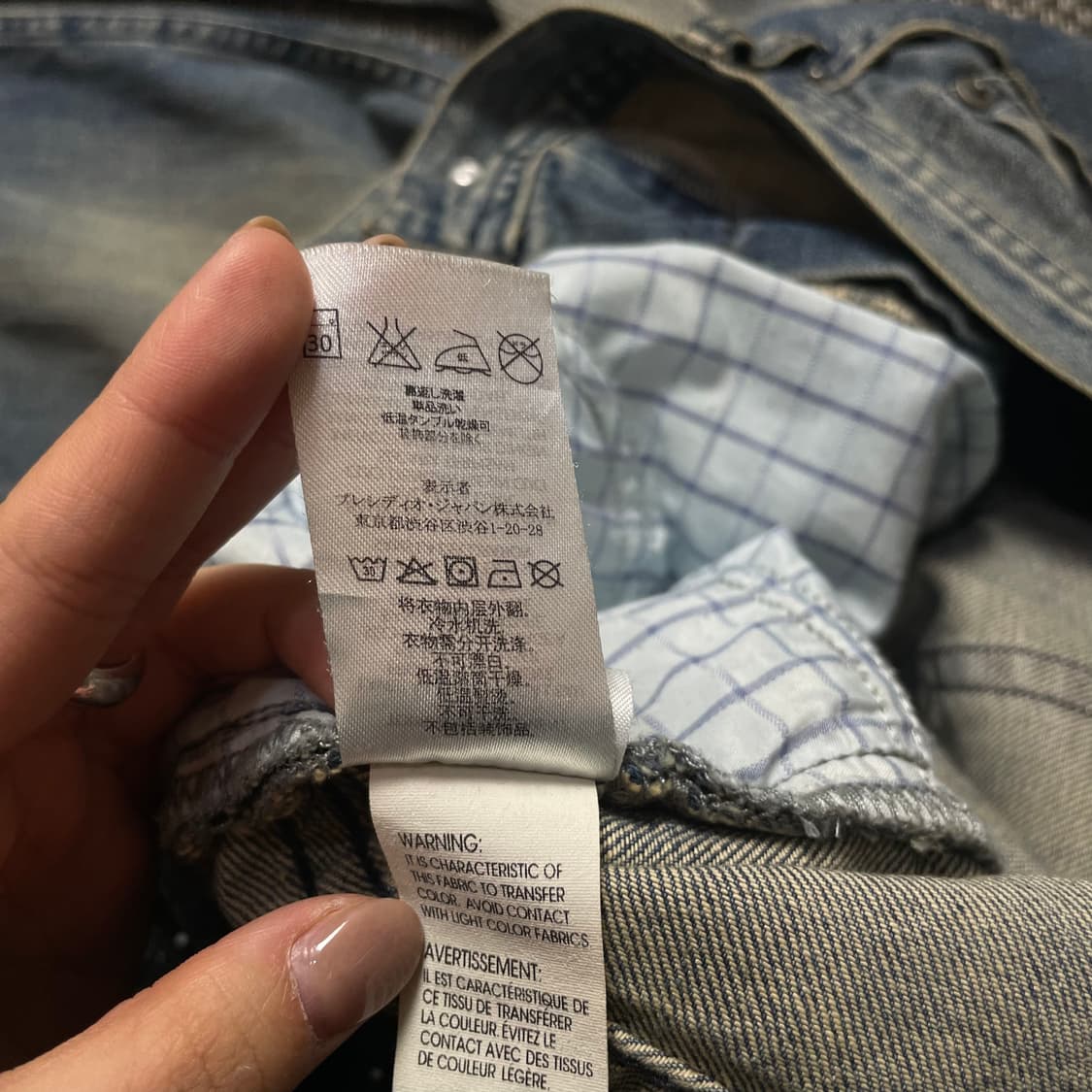 (37) 아르마니 익스체인지 연청 워싱 데님 팬츠 상품이미지5