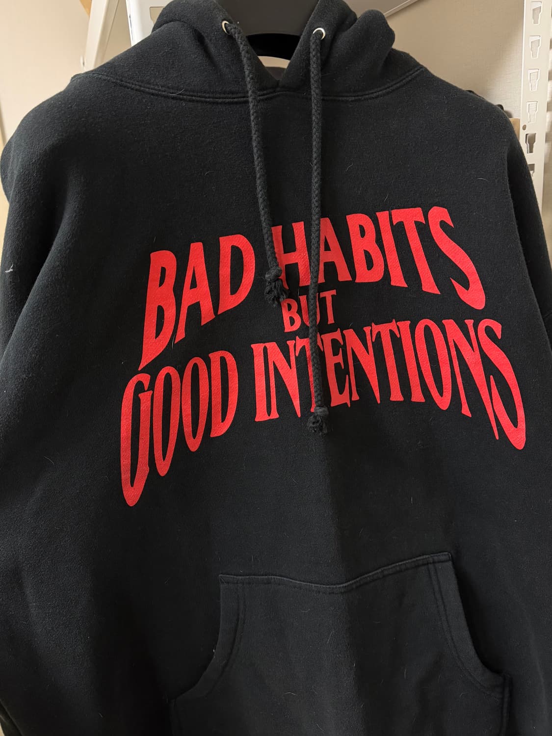 브이론x나브 머천다이즈 후드 L vlone 상품이미지2