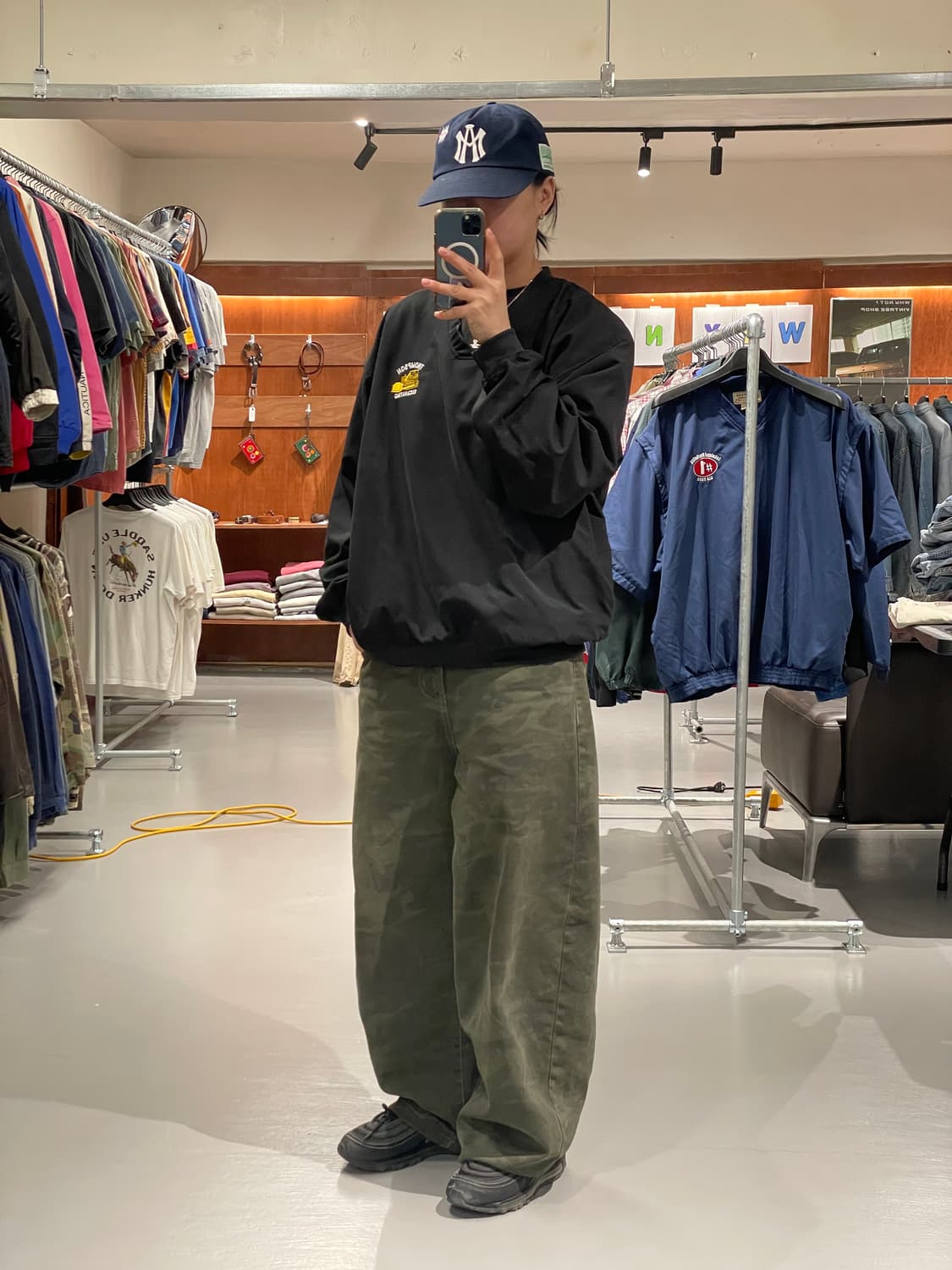 빈티지 바람막이 웜업 상품이미지3