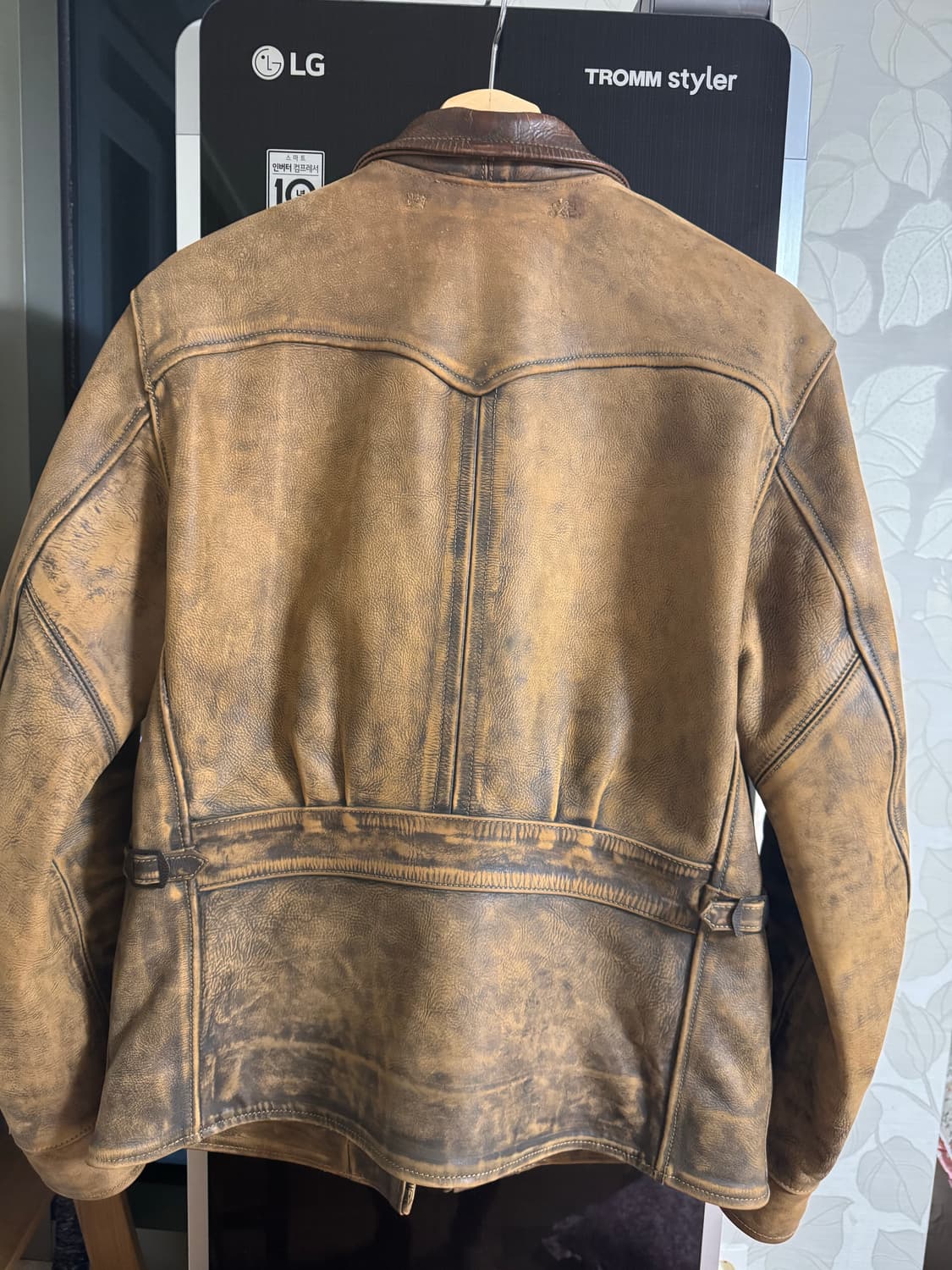 더블알엘 가죽자켓입니다 상품이미지3