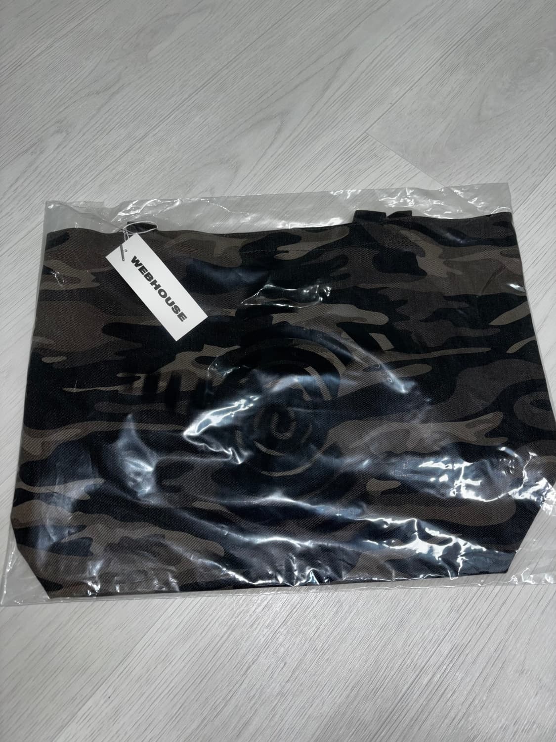 웹하우스 스타 토트백 카모 새상품 상품이미지3