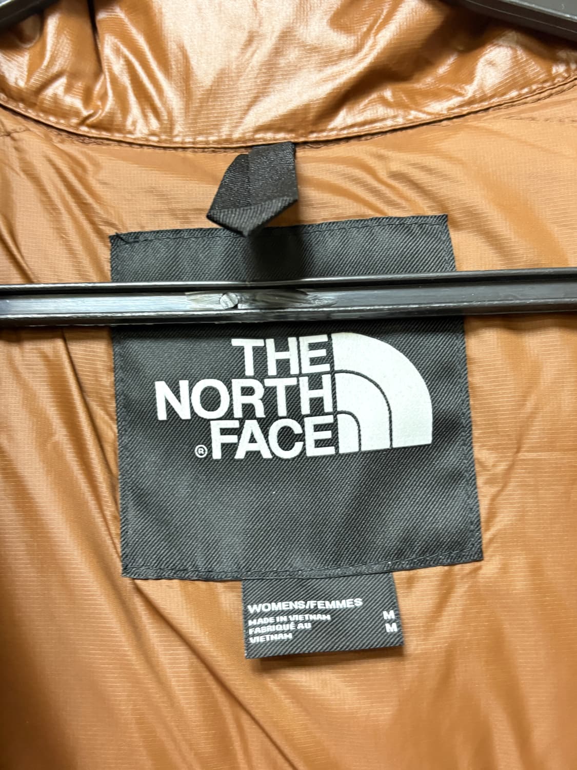 노스페이스 700눕시 크롭 숏패딩 브라운 다크오크Dark Oak 상품이미지4