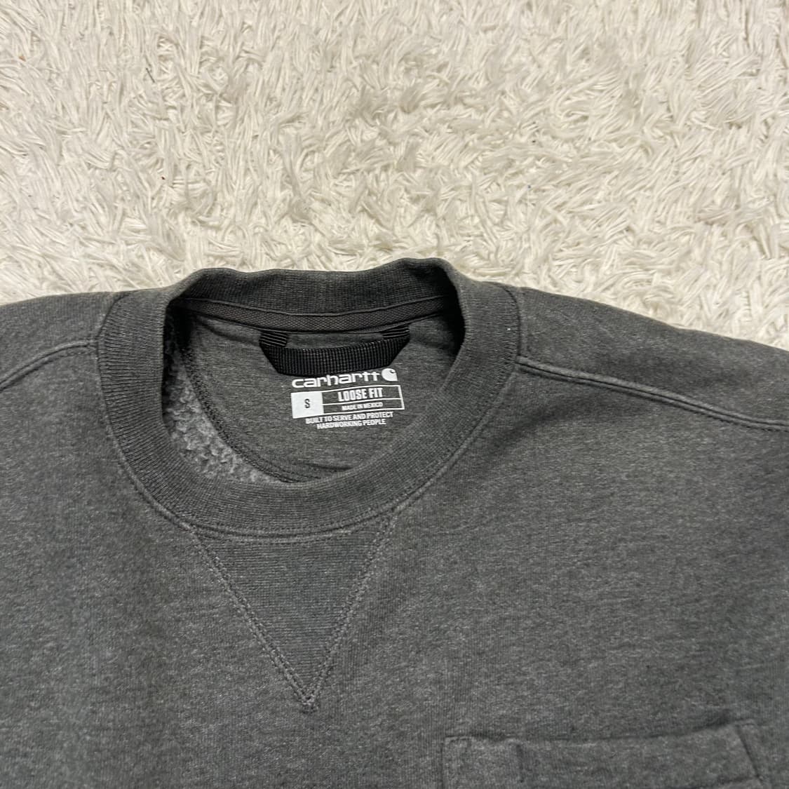 Carhartt Grey Sweatshirt 상품이미지6