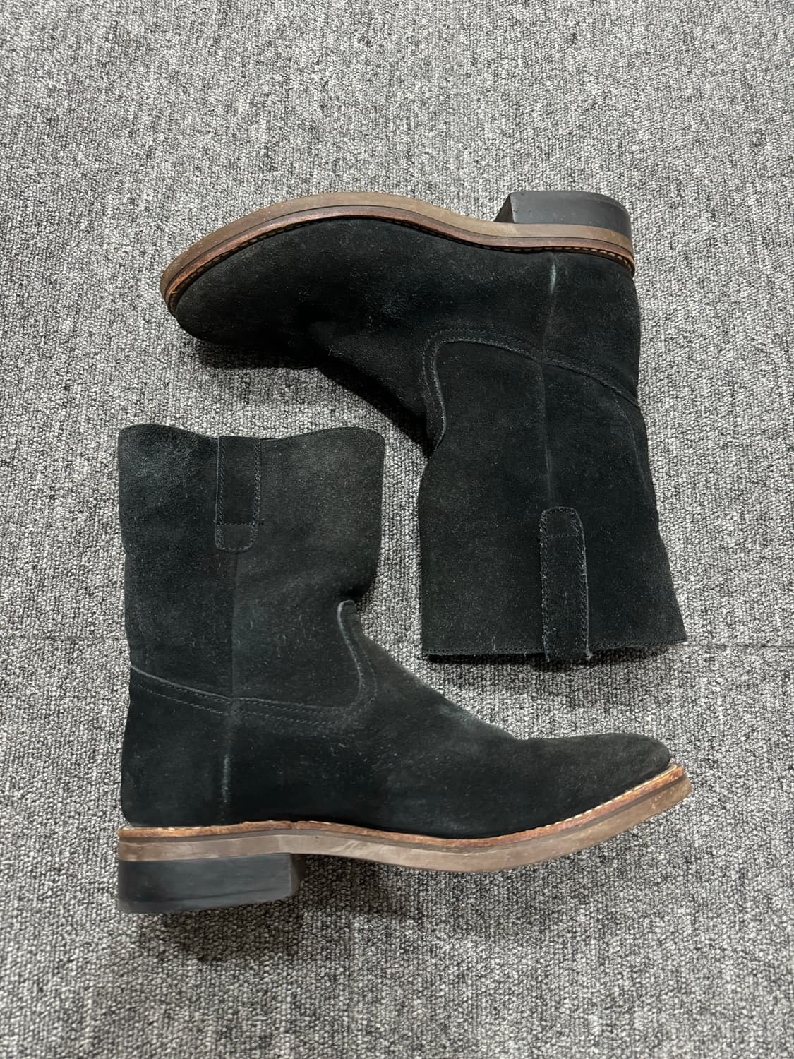 빔즈 페코스 스웨이드 블랙 웨스턴 부츠 265 상품이미지6