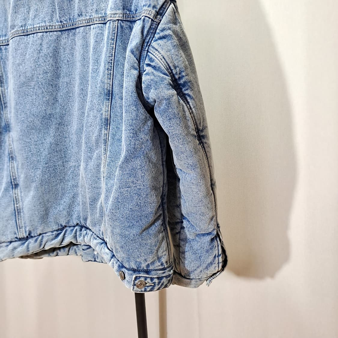 (택포) 발렌시아가맛 인터섹션 패디드데님 자켓 1 B273 상품이미지5