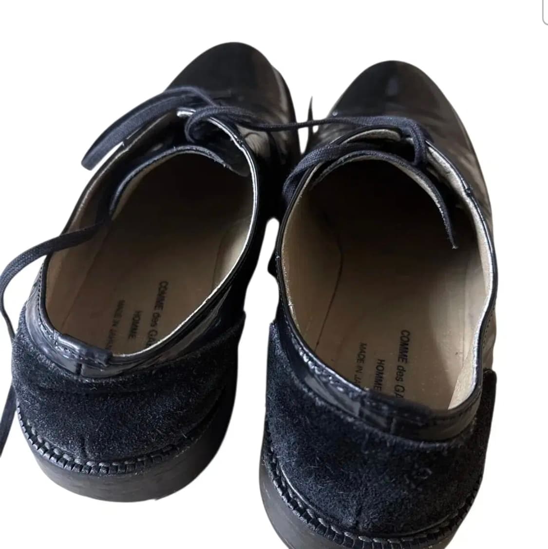 꼼데가르송 트리콧 에나멜 드레스슈즈 레이디스 상품이미지6