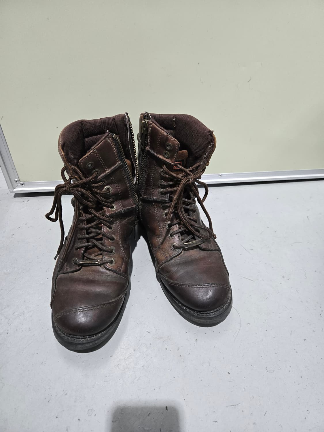 할리 데이비슨 브라운 바이커 부츠 상품이미지1