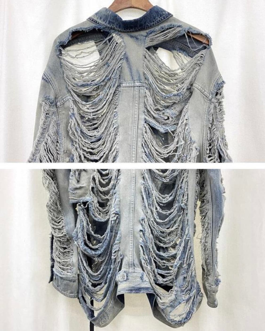 릭오웬스 23FW 점보 워커 데님 자켓 미네랄 상품이미지7