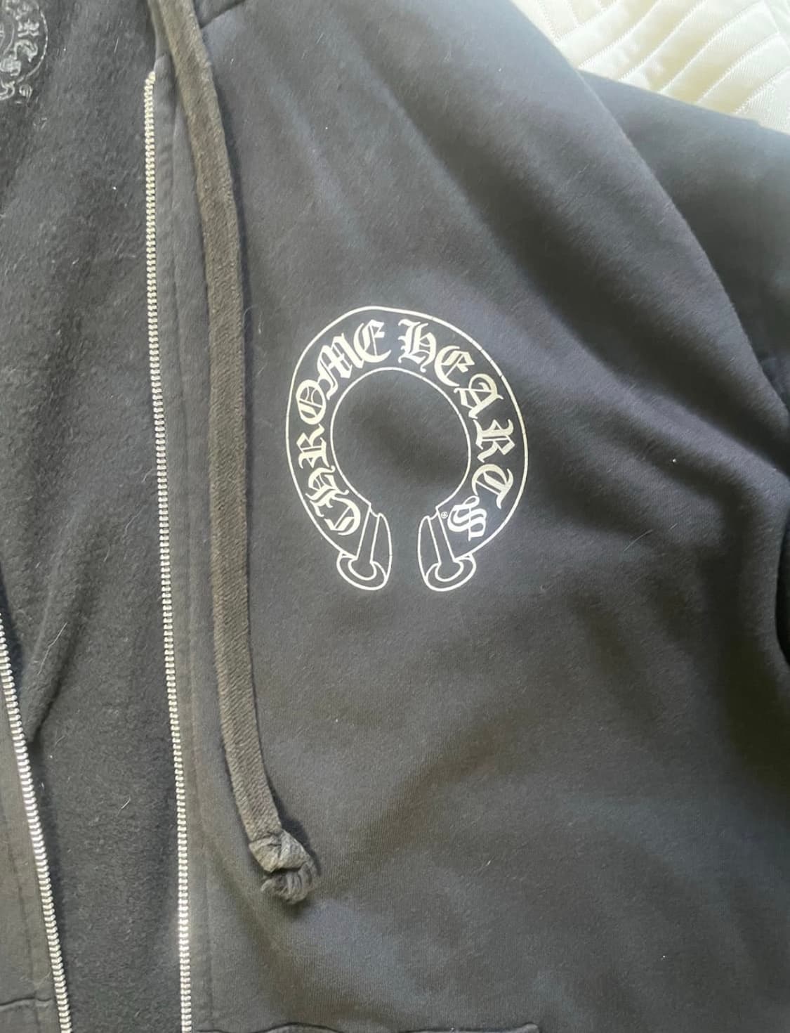 크롬하츠 홀스슈 후드집업 2XL 백화점택 상품이미지2