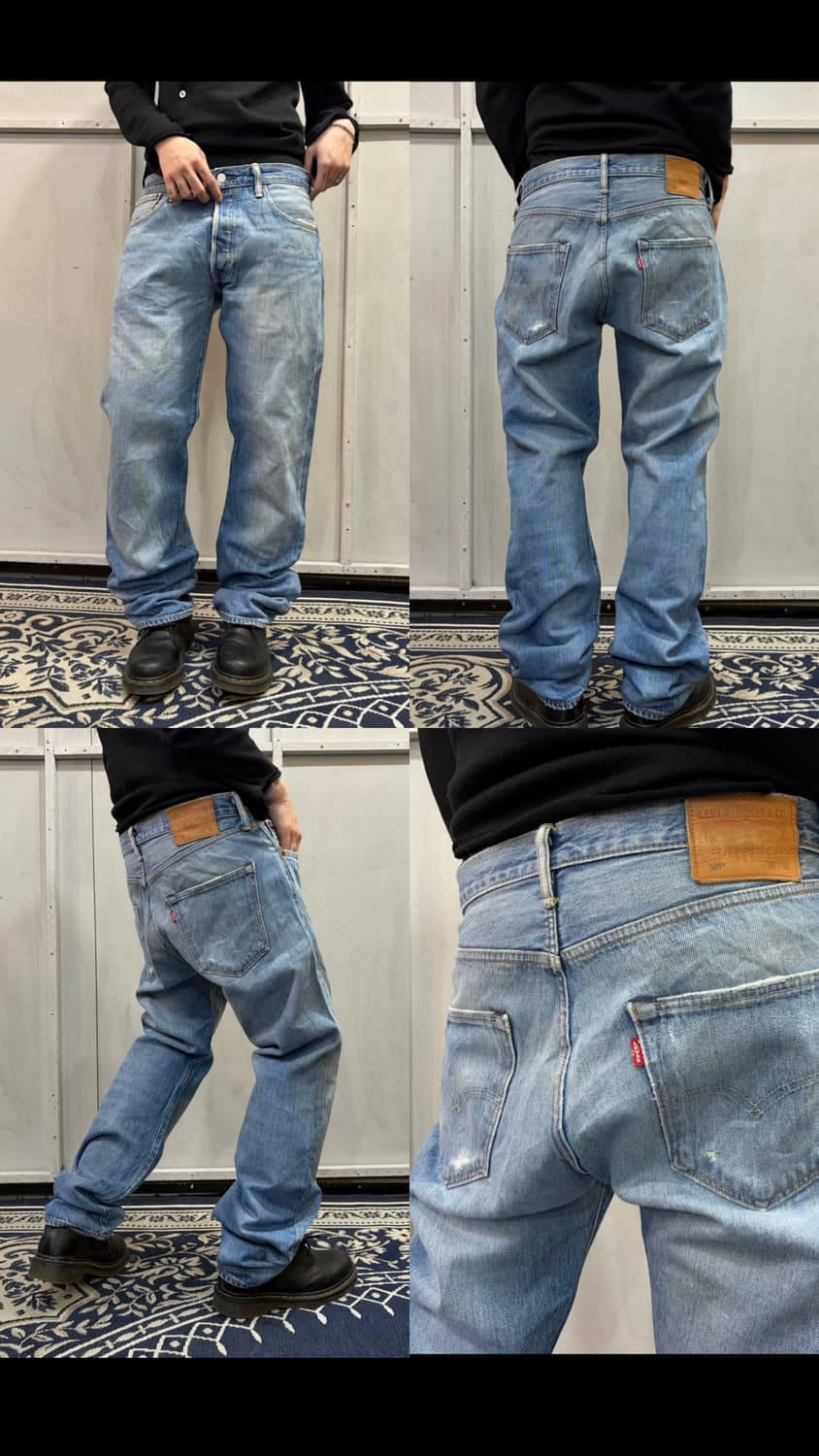 90s LEVIS 501 denim jeans 상품이미지9