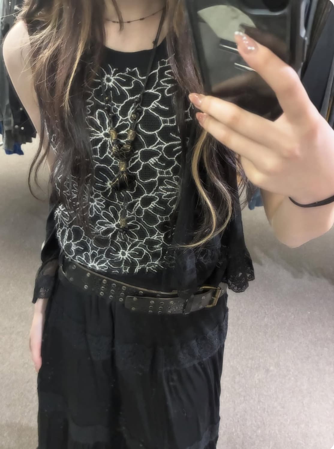 Chic Midnight Floral ✨🌑 상품이미지3