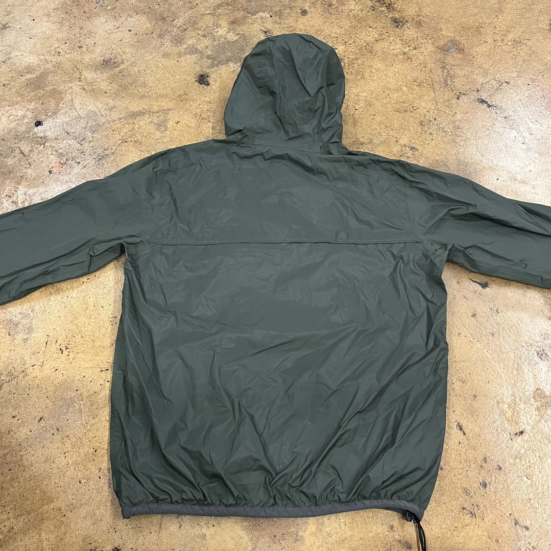 [정품/XL] K-Way 까웨 아노락 바람막이 그린 b18 상품이미지4