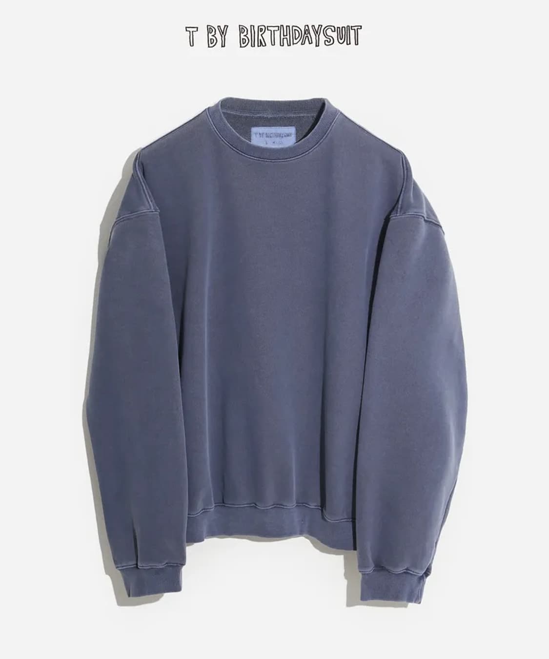 벌스데이수트 워싱맨투맨 L 팝 컬러 스웻 POP COLOR SWEAT ( 상품이미지4