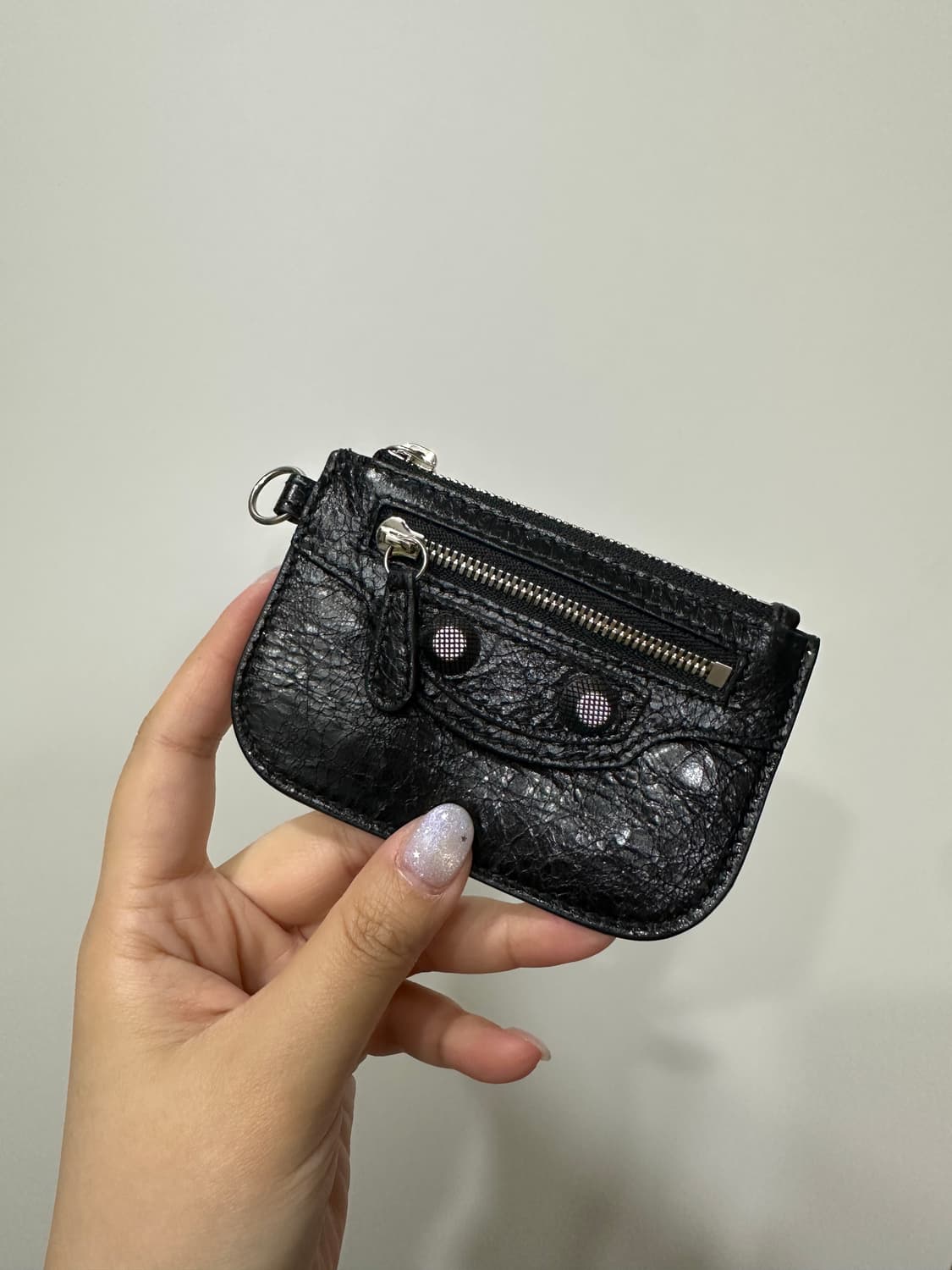 발렌시아가 르카골 코인 퍼스 블랙 (르카골 카드지갑) 상품이미지1