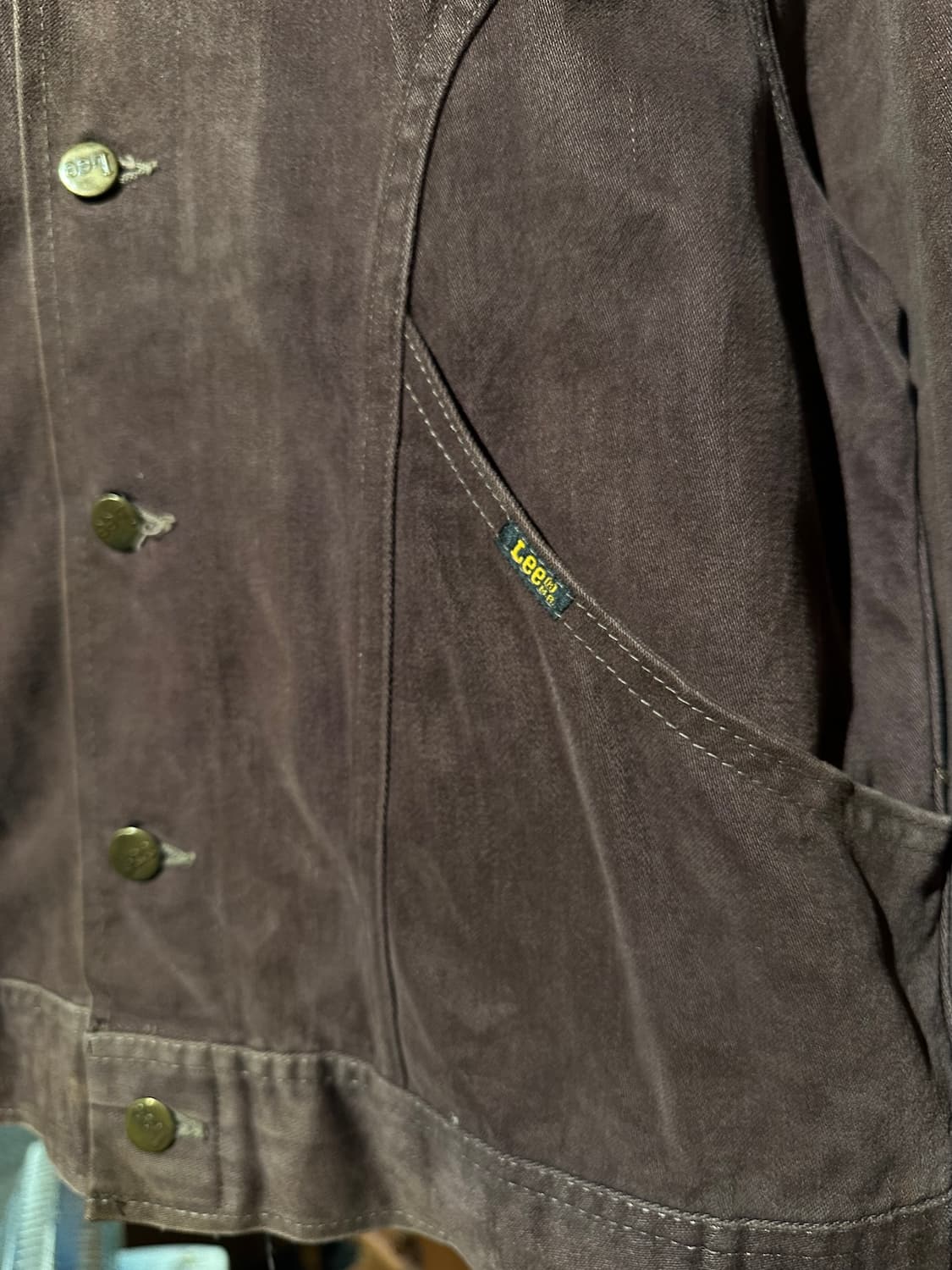 70s USA LEE Western Moleskin Jacket 상품이미지6