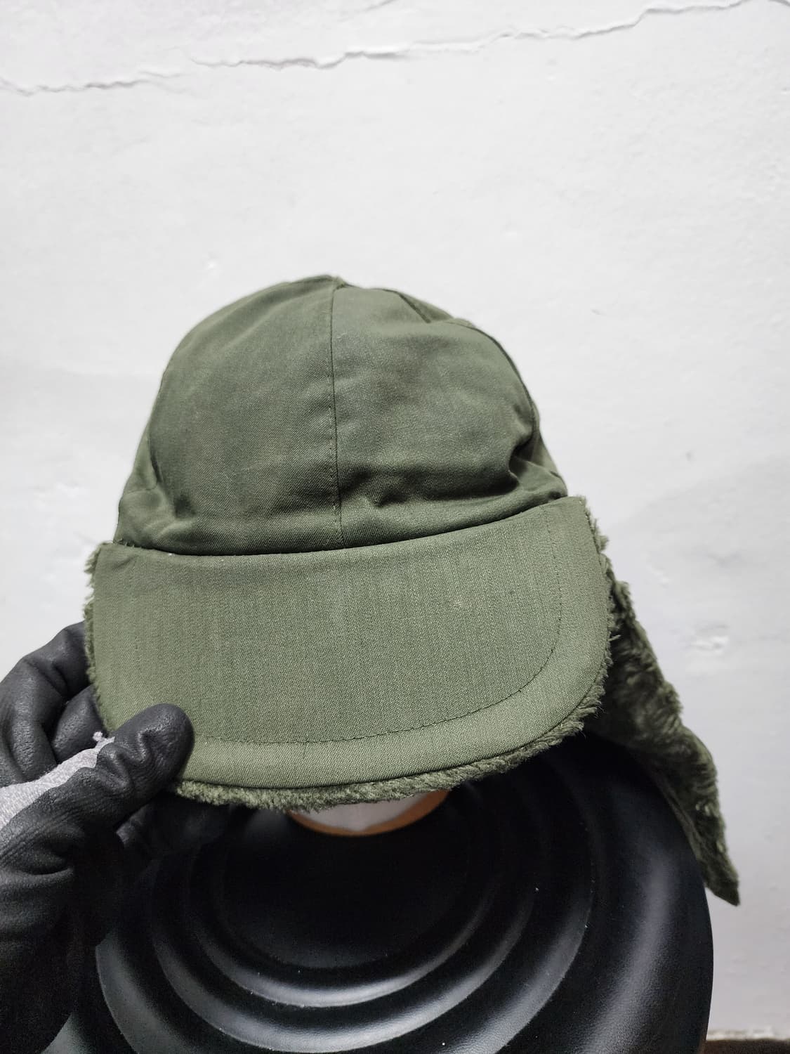 80s 밀리터리 국군용 동계 방한모 상품이미지4