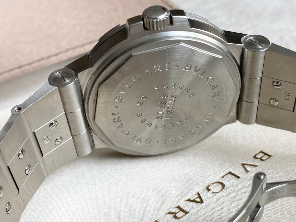 불가리 디아고노 스쿠버 SD38S 오토메틱 38mm 스틸 상품이미지9