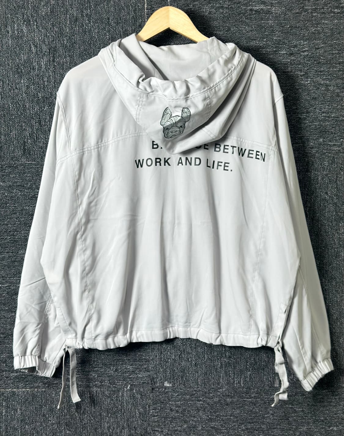 라이프워크 여성 후드 집업 FREE 라이트 베이지 상품이미지2