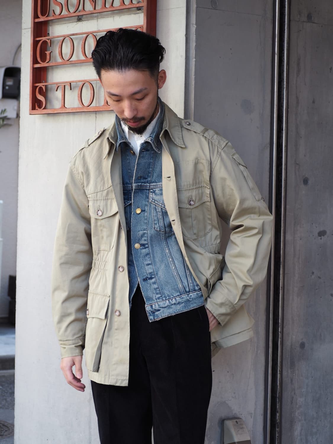 Willis & Geiger USA 90s 사파리자켓 상품이미지7