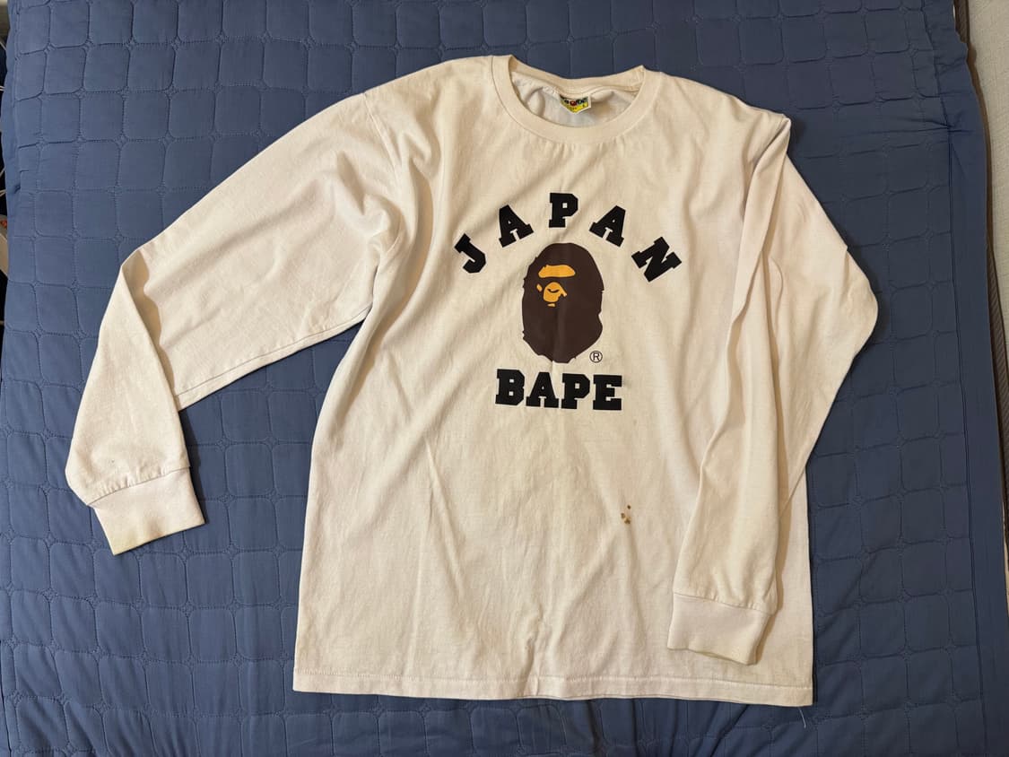 베이프 롱슬리브 L 상품이미지1