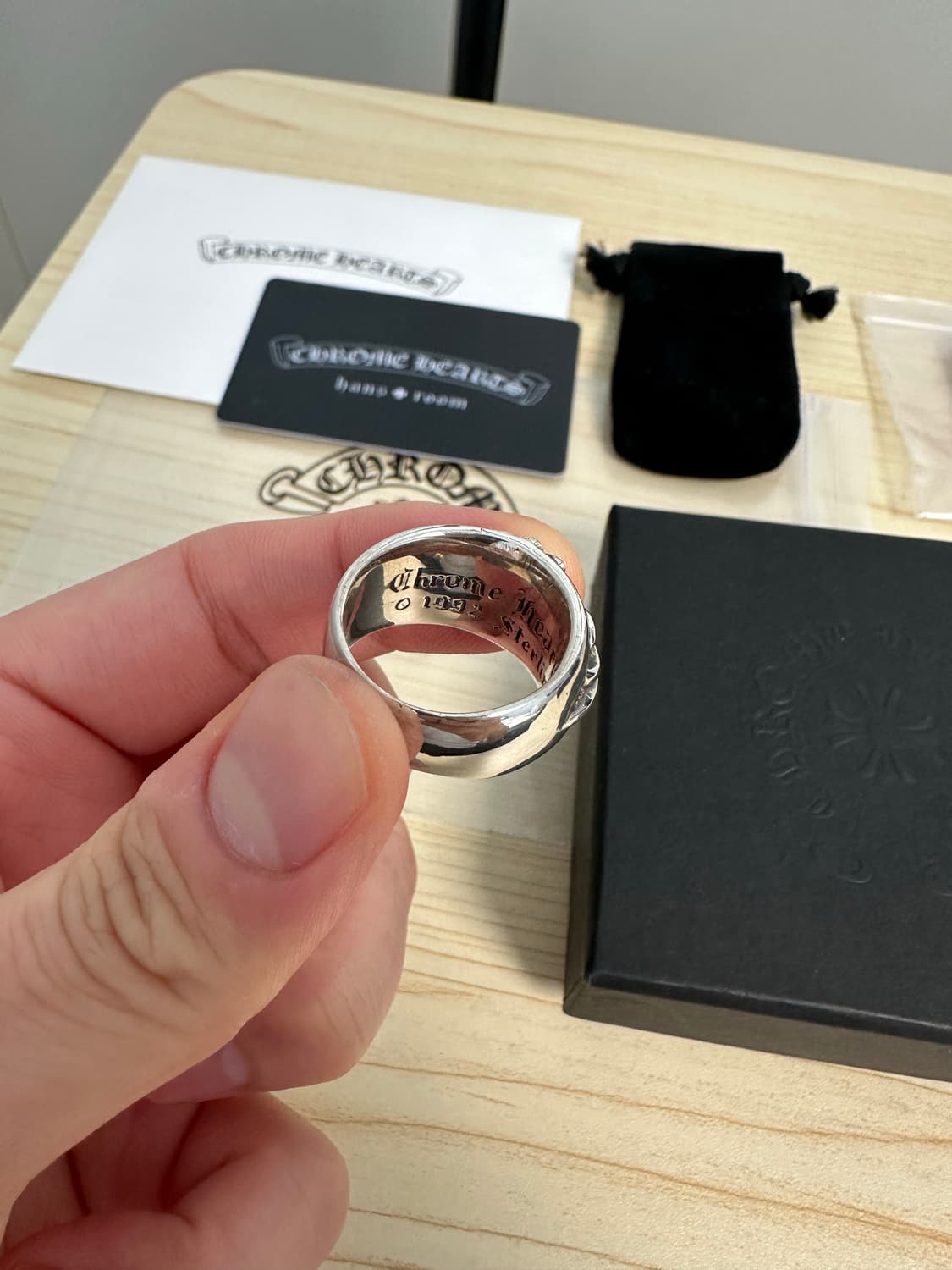 크롬하츠 플로랄링 반지 상품이미지7