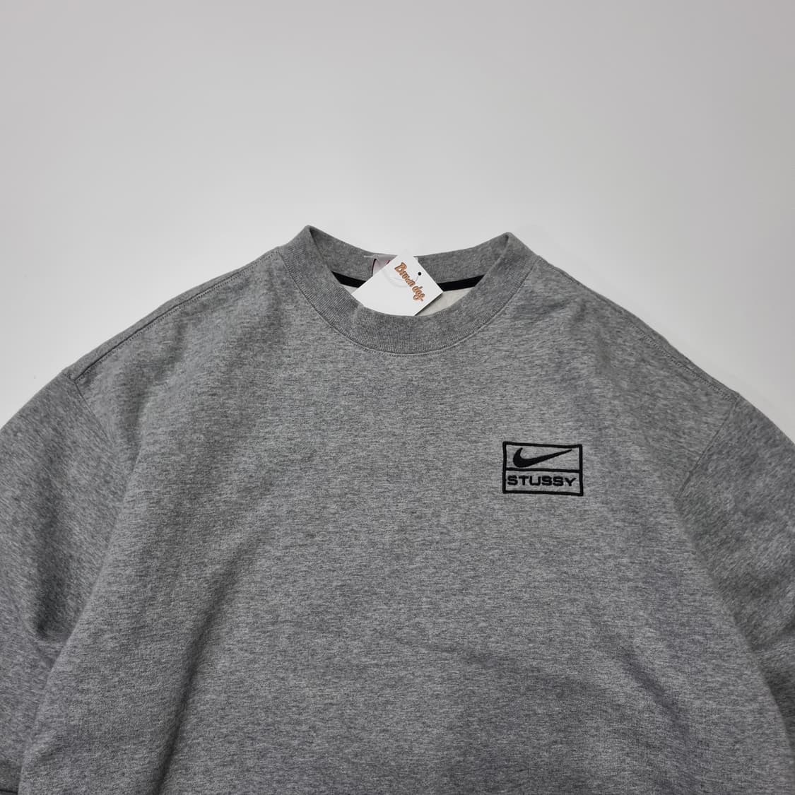 나이키 스투시 NRG BR 크루 플리스 그레이 상품이미지5