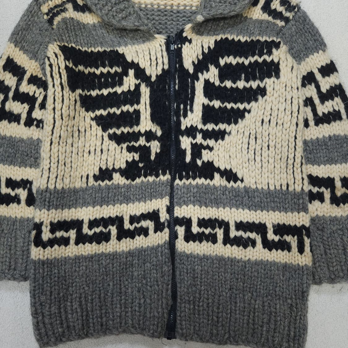 빈티지 헤비울 썬더버드 코위찬 상품이미지4