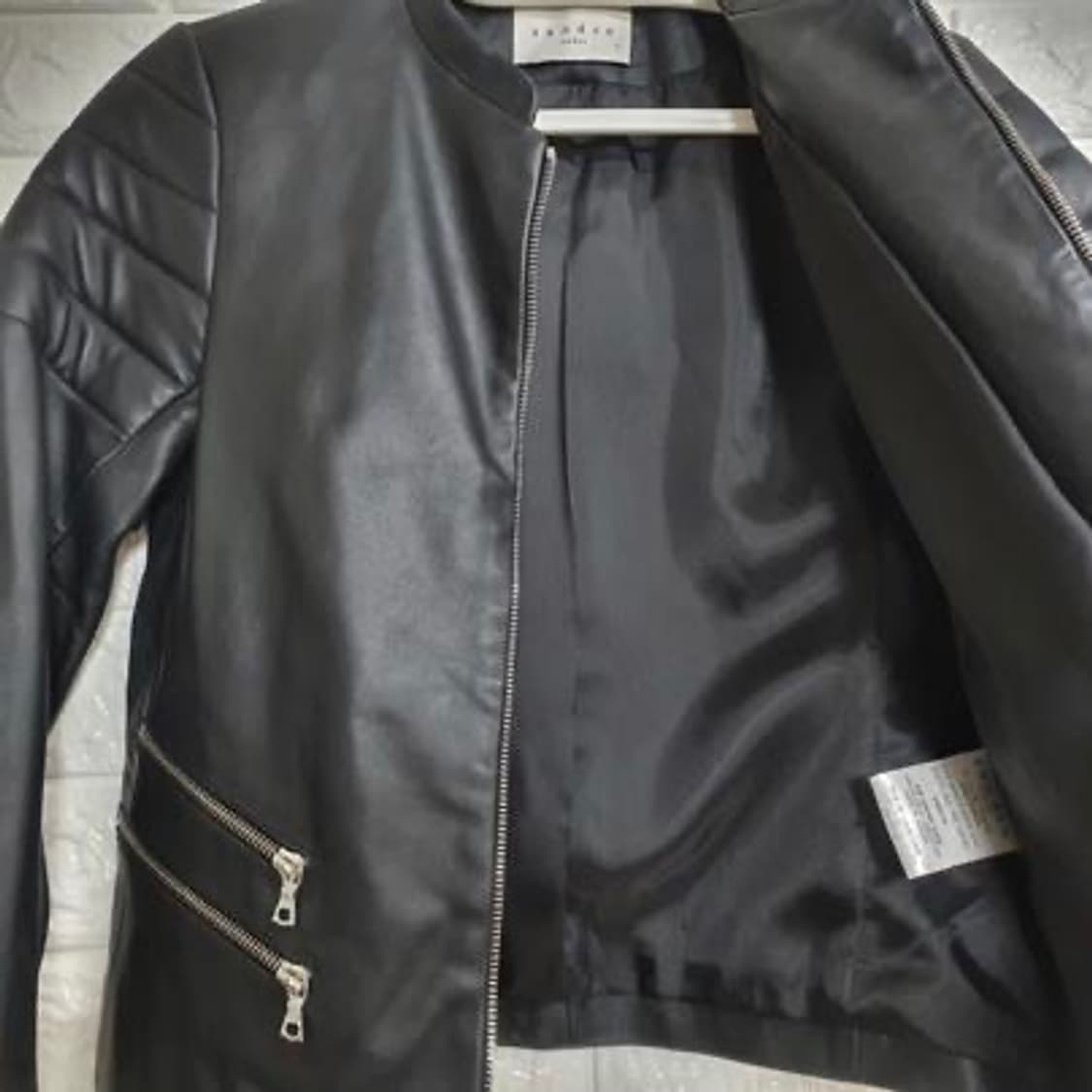산드로 양가죽 자켓 (S) 상품이미지3