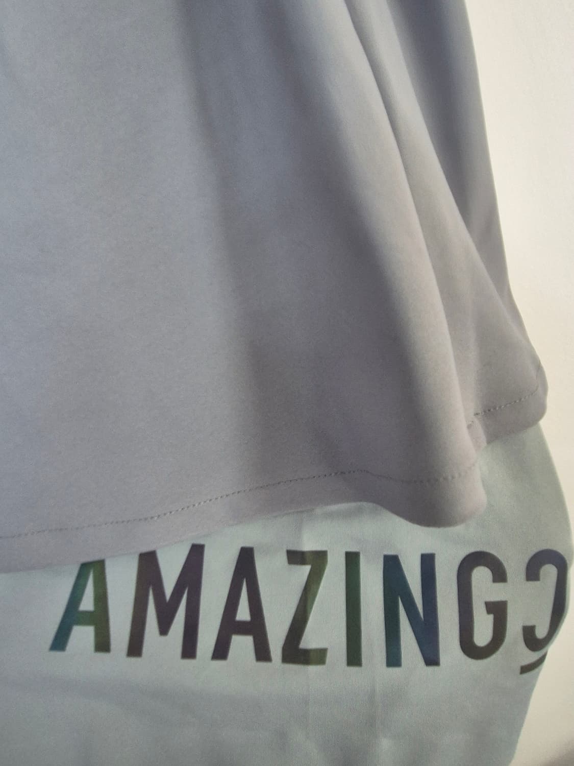 어메이징크리 그레이  레깅스 일체형 치마바지 상품이미지4