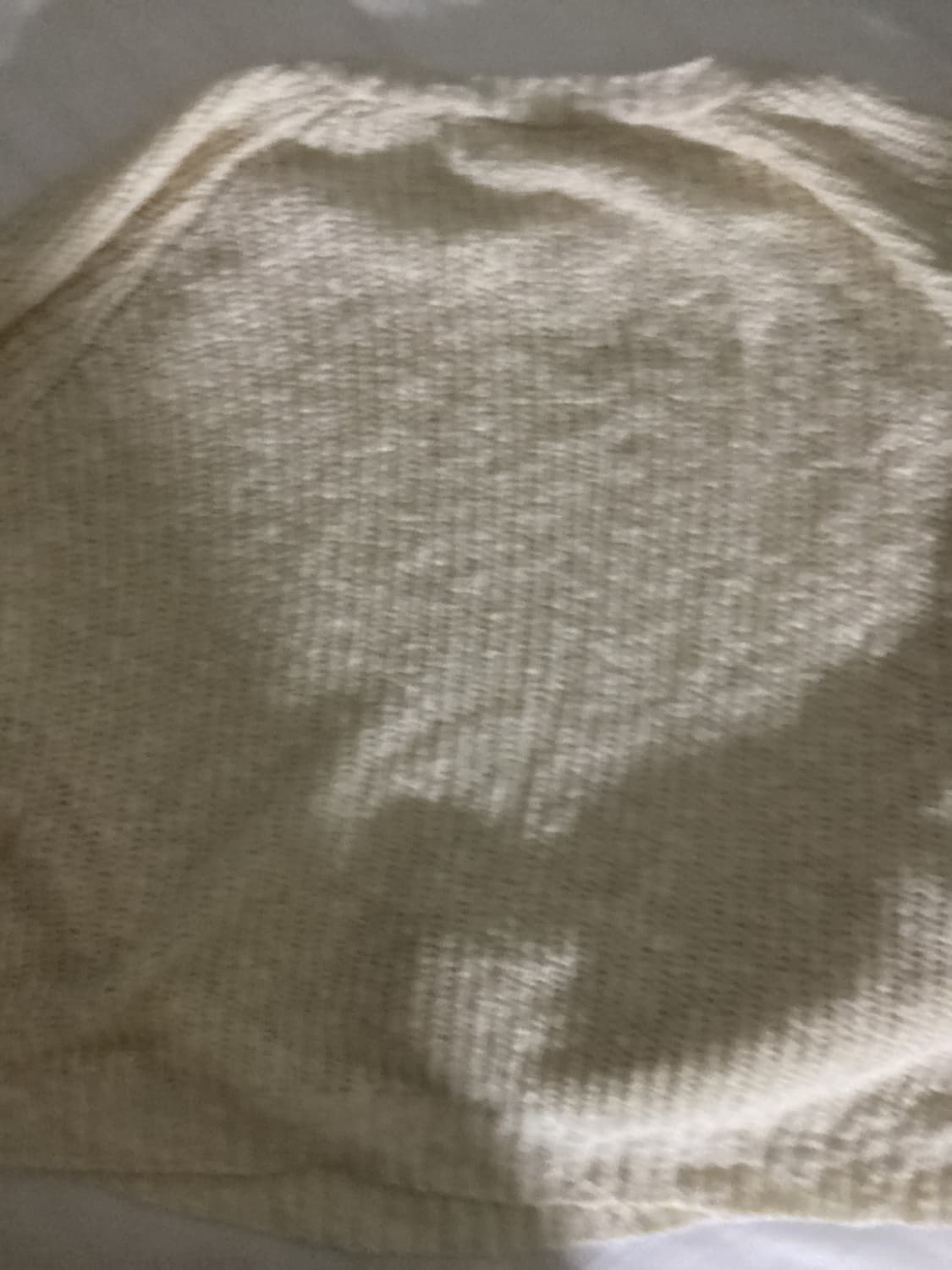 베이지 그물 니트 상품이미지2