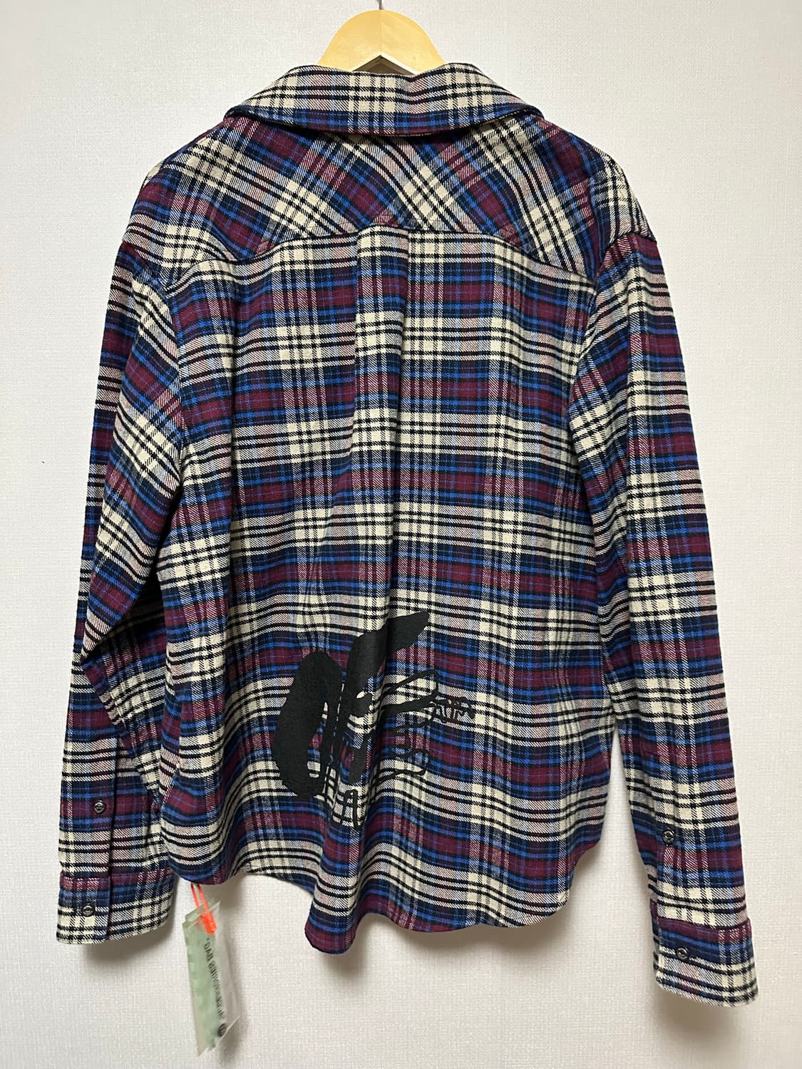(새상품급)Off-White 플란넬 체크 셔츠XS (정품) 상품이미지2