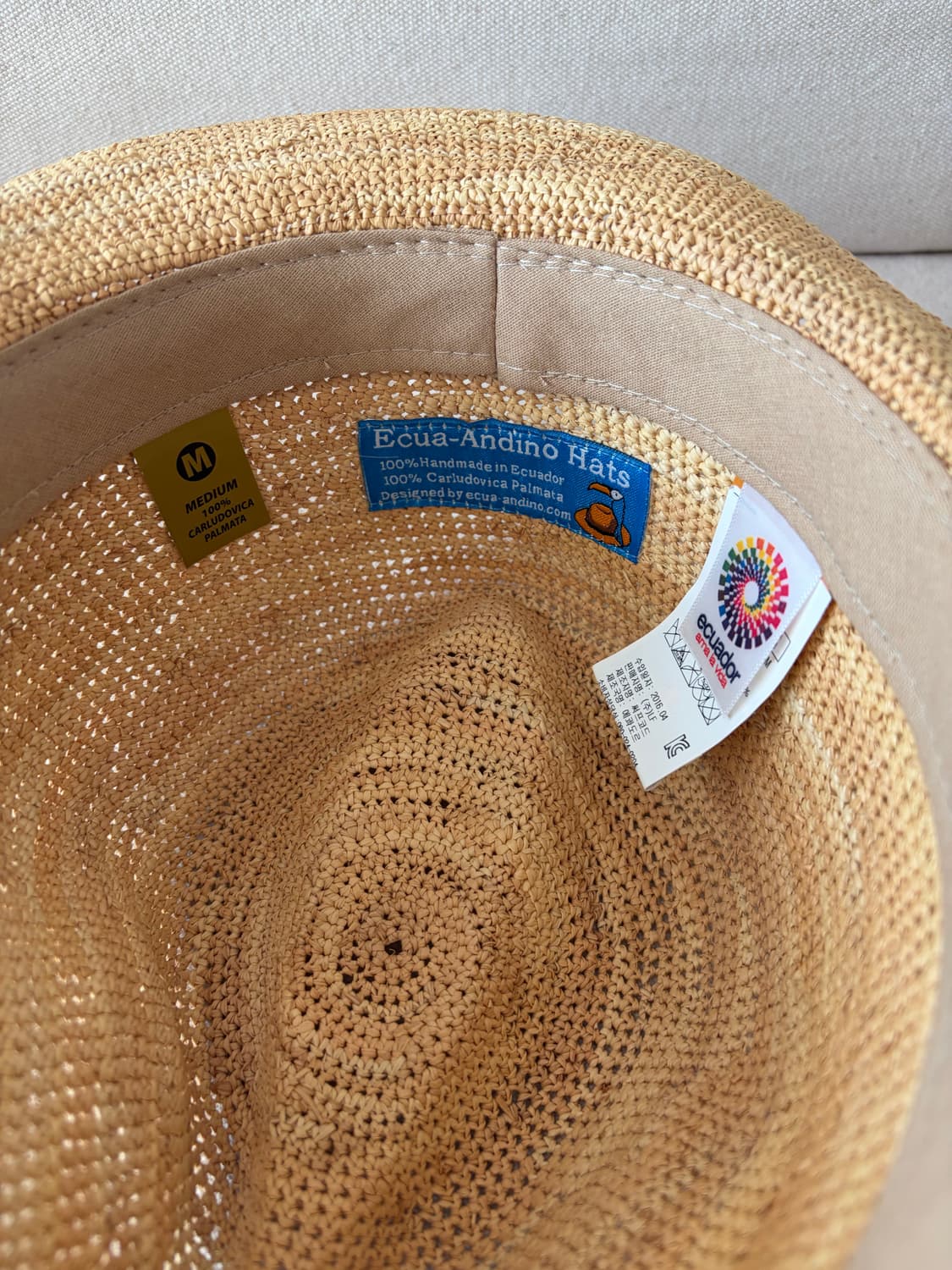 Ecu-Andino Hats 밀짚 페도라 상품이미지3