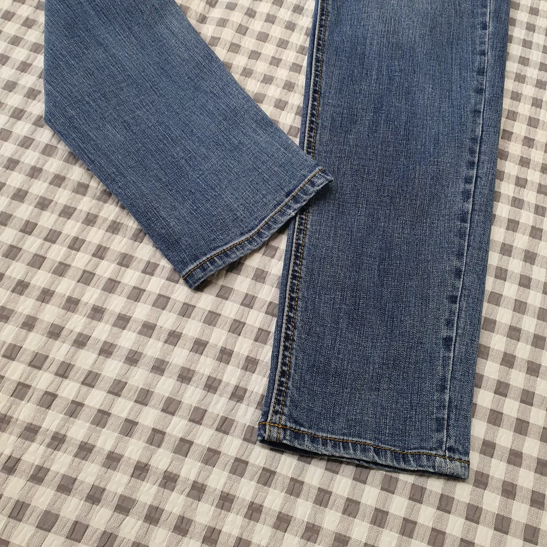 플랙 스키니핏 스판 청바지 남자31 상품이미지4