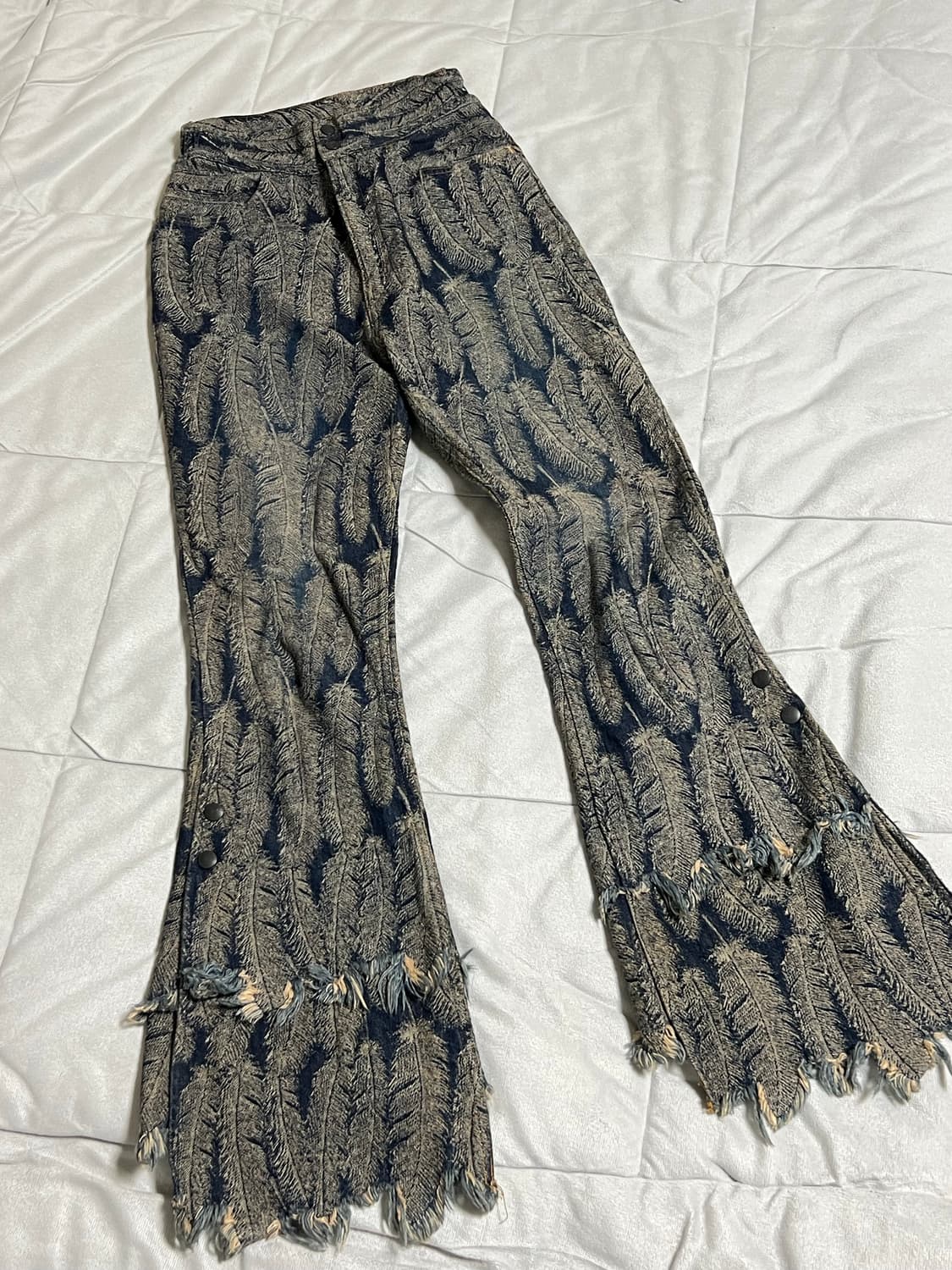 캐피탈 깃털 부츠컷 xs 상품이미지4