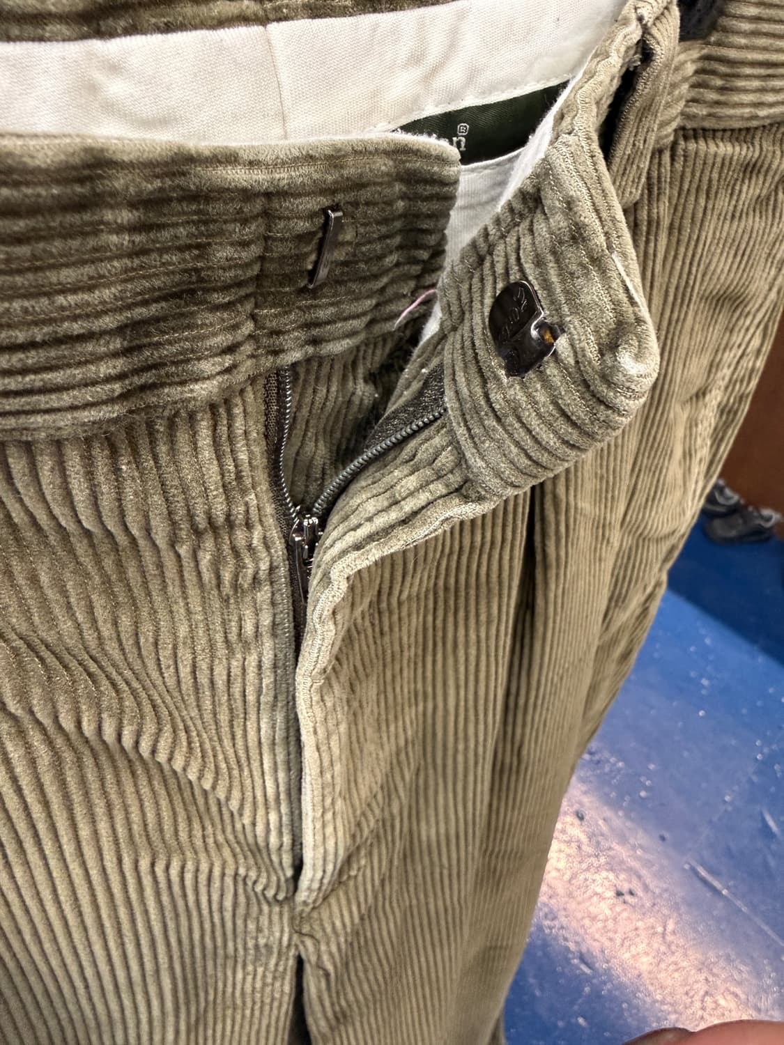 1990s L.L.Bean 코듀로이 카키 팬츠 상품이미지4