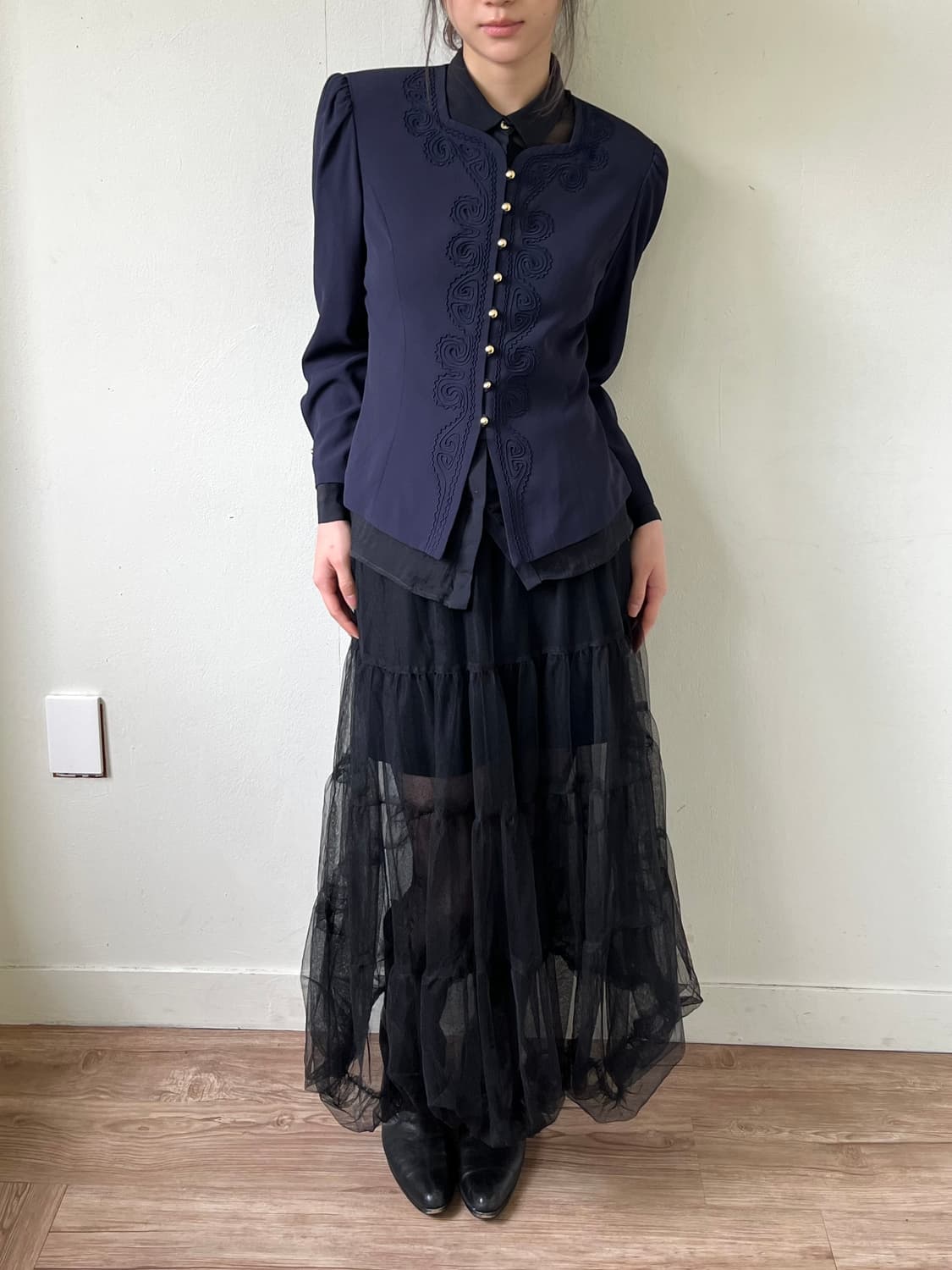 Simree 나폴레옹 레이온 자켓 상품이미지8