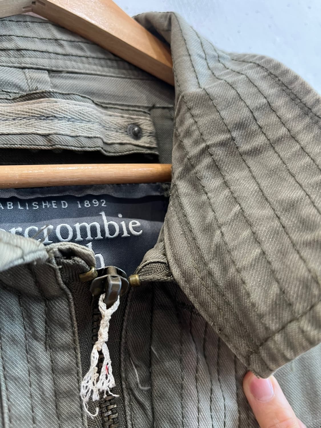 아베크롬비 밀리터리 자켓 상품이미지5