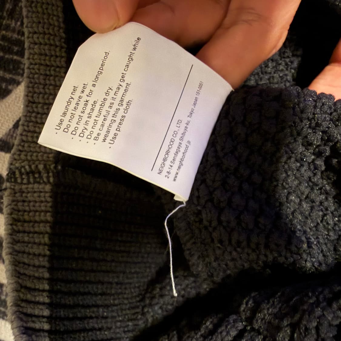 네이버후드 니트 후드티 상품이미지6