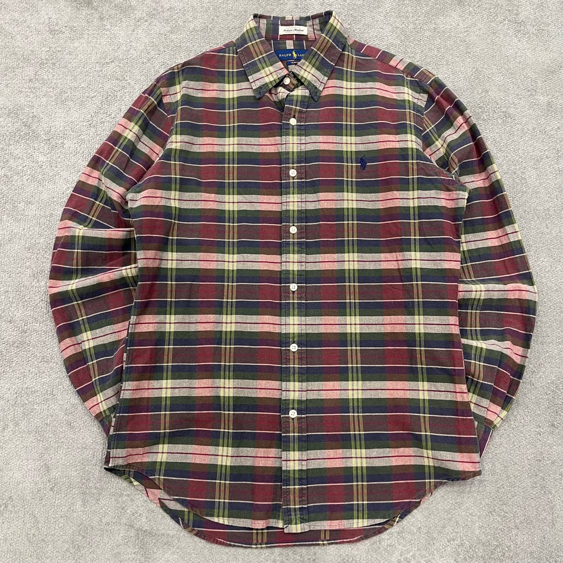 M 폴로 랄프로렌 체크 셔츠 상품이미지1