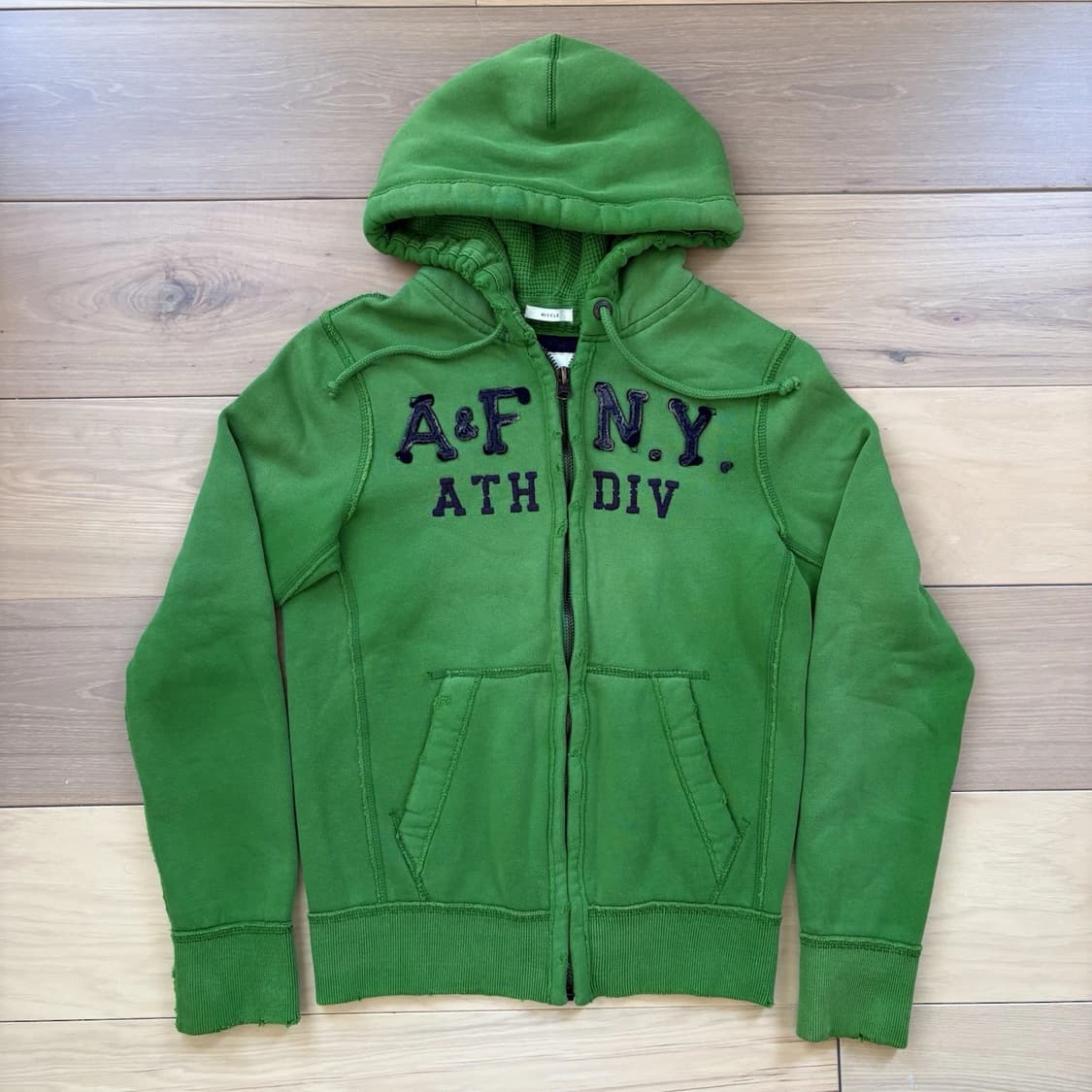 아베크롬비 앤 피치 Y2K 빈티지 머슬핏 후드 집업 상품이미지1